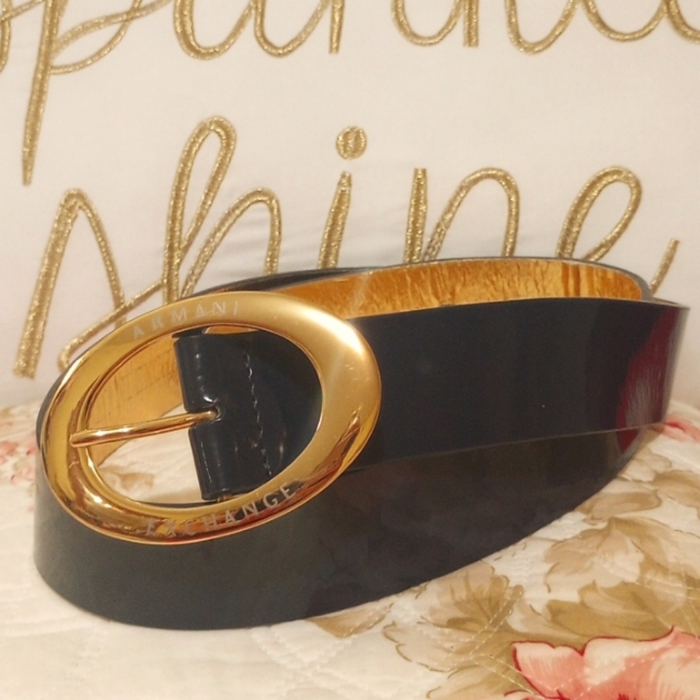 Vntg Armani Belt SZ M